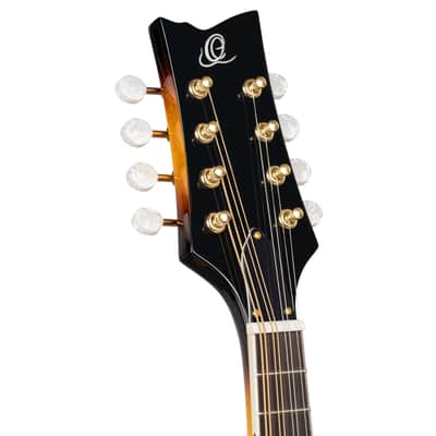 Ortega RMFE90TS F-Style Series Solid Spruce Top Maple Neck 8-String Acoustic-Electric Mandolin w/Deluxe Gig Bag image 13