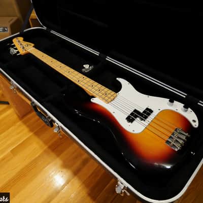 1984-1987 Fender Japan Precision Bass Sunburst image 9