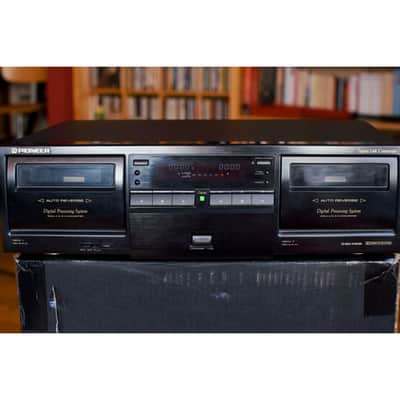 Pioneer Stereo Double Cassette Deck CT-W806 DR (1997) image 1