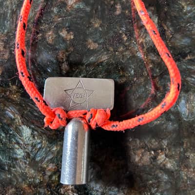 Vega Banjo Head Tensioning Key--Vintage 1930's 1930's - Nickle Plated image 1