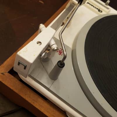 Garrard Type A Automatic Turntable 4-speed and tonearm, no headshell 1960s - Cream image 7