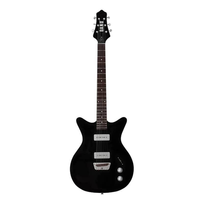 Danelectro Dan O. Mano Electric Guitar Black image 1