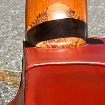 Larry Pogreba Hubcap Resonator W/HSC Red image 8