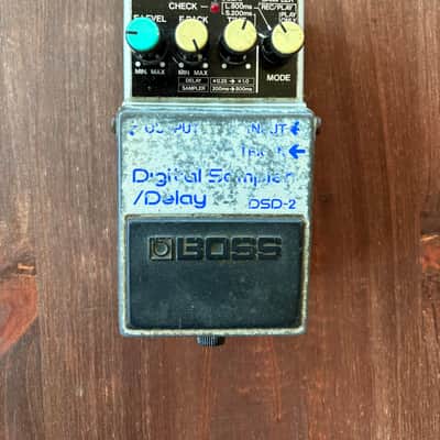 Boss DSD-2 Digital Sampler/Delay (Blue Label) 1985 - 1986 - Silver image 1