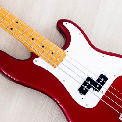 2011 Fender Precision Bass ‘57 Vintage Reissue PB57 Candy Apple Red Near-Mint, Japan MIJ image 7