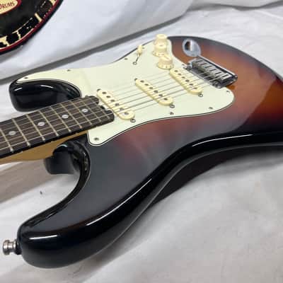 Fender American Elite Stratocaster Strat Electric Guitar - 3-Color Sunburst image 20