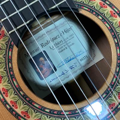 Manuel Rodriguez Manuel Jr. Rio Classical Guitar - Natural image 7