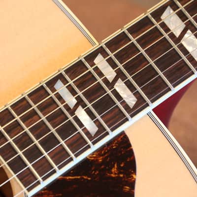 Mint! 2025 Gibson Country Western Acoustic Guitar Natural Satin + OHSC image 8