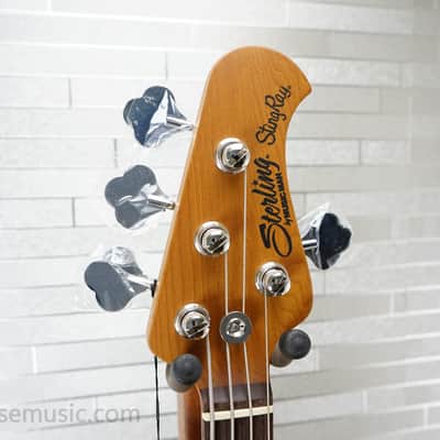 Sterling StingRay Ray34FM - Heritage Cherry Burst image 15