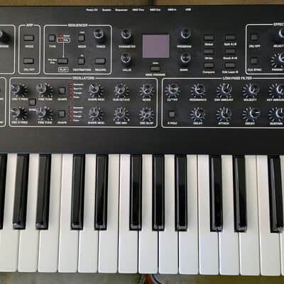Sequential Prophet Rev2 61-Key 16-Voice Polyphonic Synthesizer 2018 - Present - Black with Wood Sides image 3