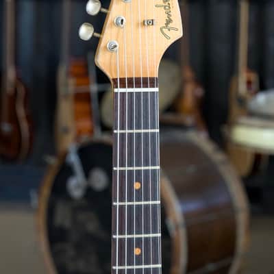 Fender Custom Shop LTD Roasted 61 Stratocaster Super Heavy Relic® Black over 3TSB image 6