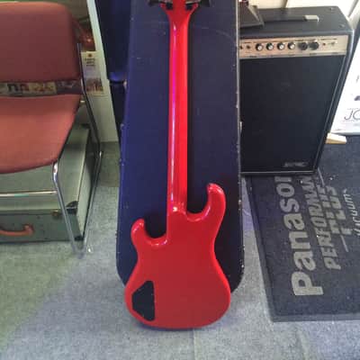 Gibson V 5 String Bass Guitar RED w/ original case image 4