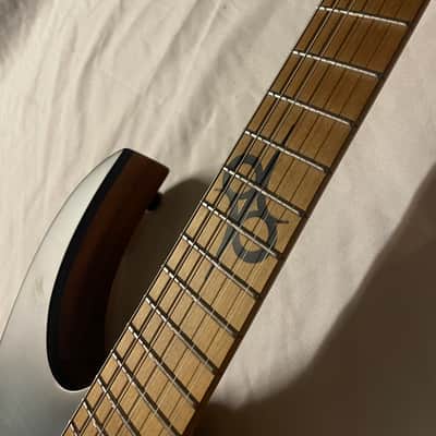 Solar Guitars Washburn SB1.6FOB Electric Guitar Evertune 2020 - Flamed Ocean Burst image 8