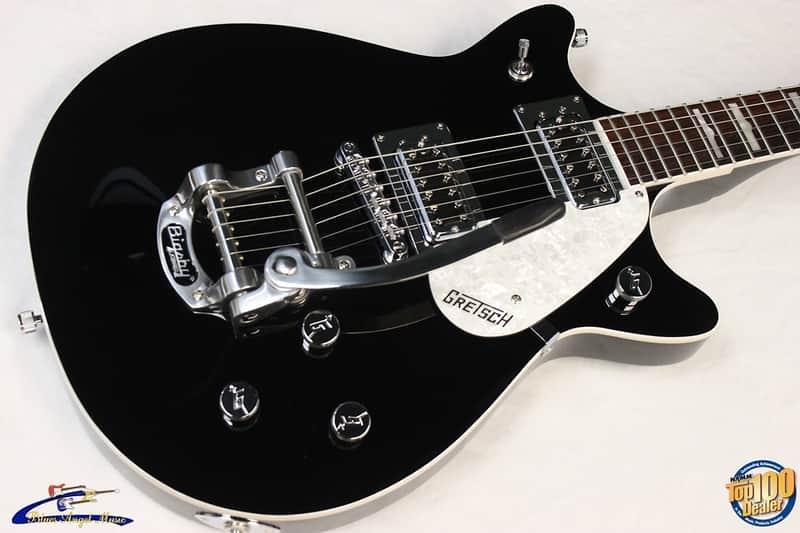 Gretsch G5445T Electromatic Double Jet Electric Guitar w/ Bigsby, Black #14658 image 1
