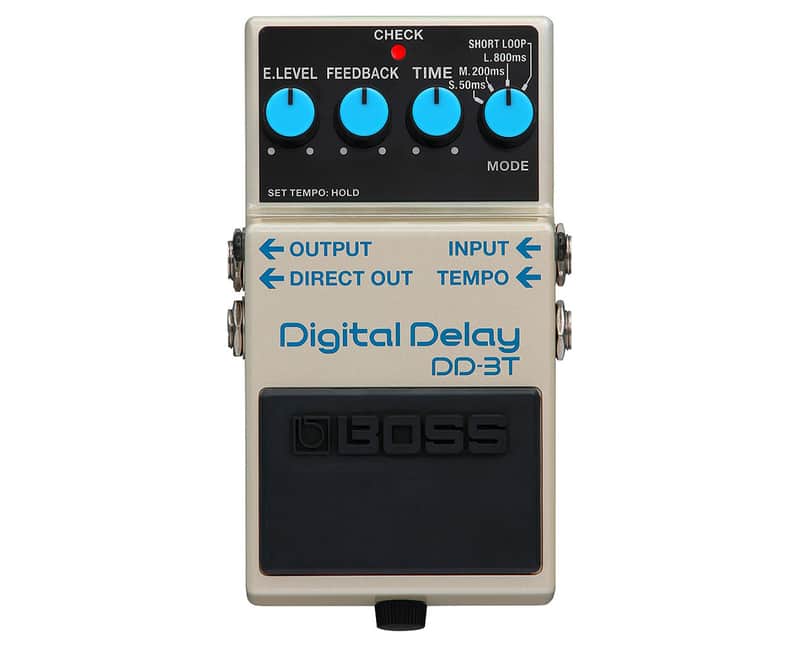 Boss DD-3T Digital Delay Pedal with Tap Tempo - Open Box image 1