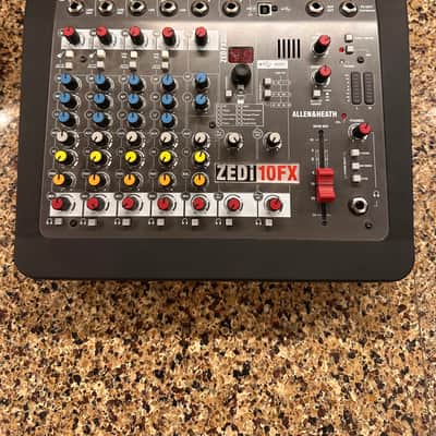 Allen & Heath ZEDi-10FX Compact 10-Input Hybrid Mixer/USB Interface with Effects 2016 - Present - Black image 2