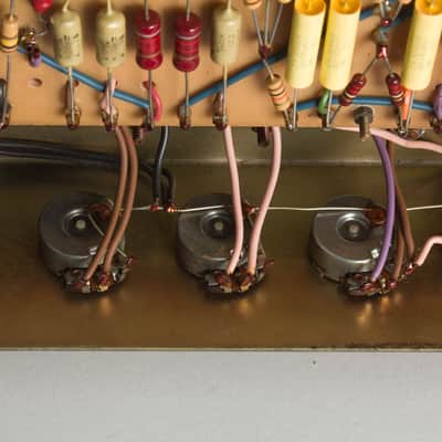 Marshall  JMP Model 1992 Super Bass 100 Watt Tube Full Stack Amplifier (1971), ser. #4642C. image 8