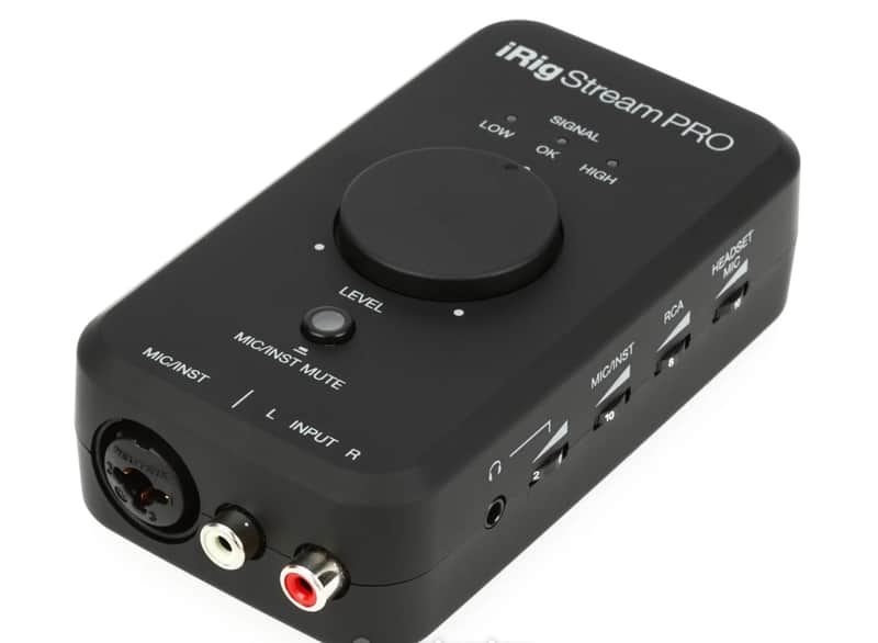 IK Multimedia iRig Stream Pro USB Audio Interface