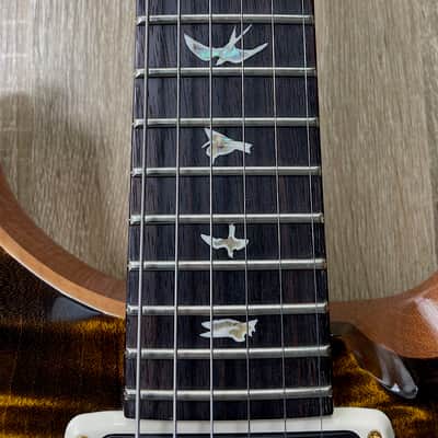 2025 PRS Modern Eagle V "10 Top" Yellow Tiger image 3
