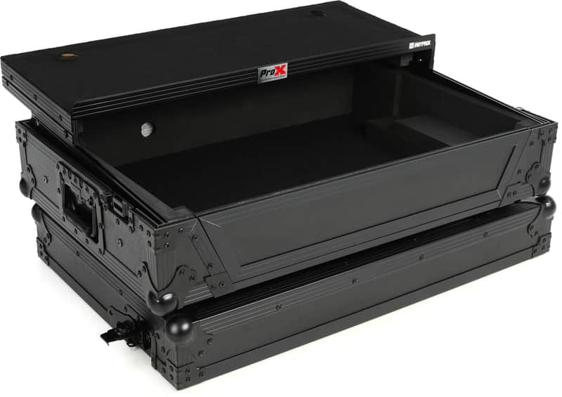 ProX XS-RANEONE WLTBL ATA Flight Case for Rane One DJ Controller - Black on Black (2-pack) Bundle image 1