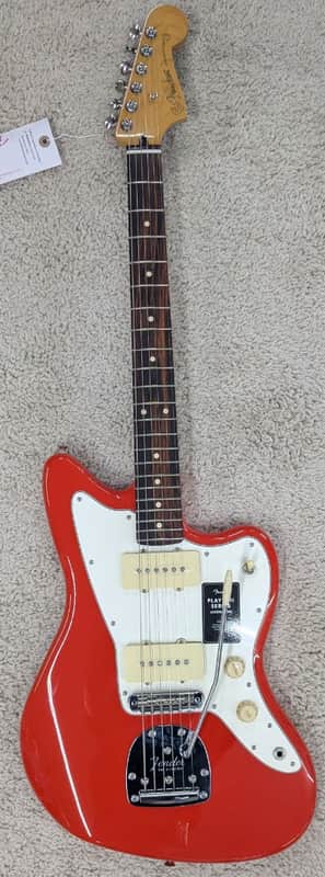 Mint Fender Player II Jazzmaster Electric Guitar, Rosewood Fingerboard, Coral Red