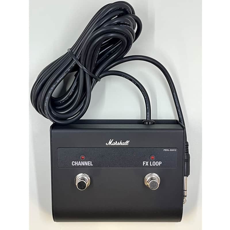 Used Marshall PEDL-90012 2-Button Latching Footswitch for DSL Series Amps image 1