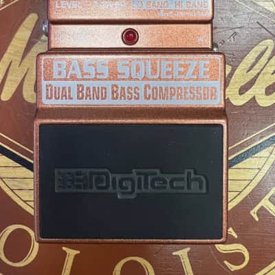 DigiTech X-Series Bass Squeeze Compressor/Sustain 2010s - Copper image 1