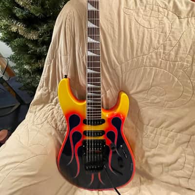 Jackson Dinky 1997 Hot Rod Flames DK2 MIJ image 1