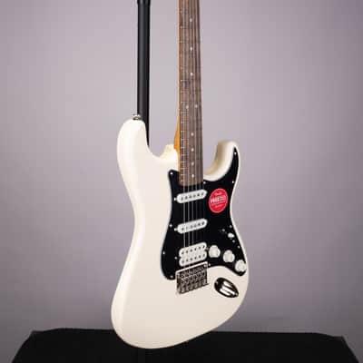 Squier Classic Vibe '70s Stratocaster HT HSS Electric Guitar - Olympic White image 3