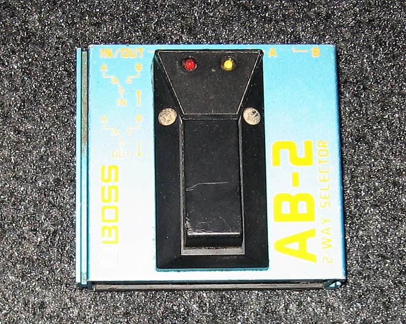 Boss AB-2 2-Way A/B Line Selector Guitar Effect Pedal image 1