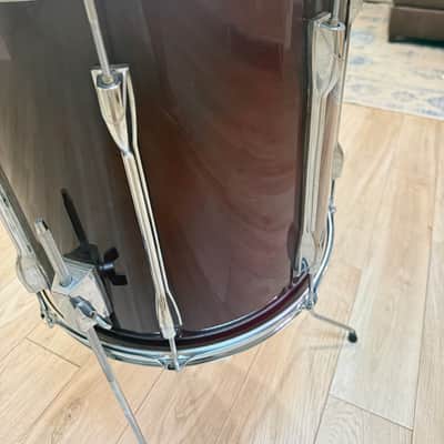 Yamaha FT-916RC Recording Custom 16x16 Floor Tom 1982 - 1991 - Cherry image 4