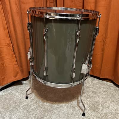 Yamaha FT-916RC Recording Custom 16x16 Floor Tom 1982 - 1991 - Quartz Grey image 4