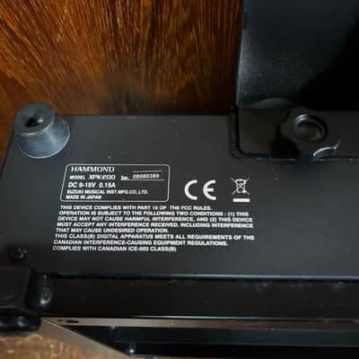 Hammond XPK200 MIDI Pedal Board w/ power supply image 5