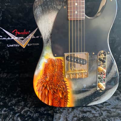 Fender  Esquire-Telecaster 6lb. Custom built w/ custom shop case By former Fender artist and worker. image 11