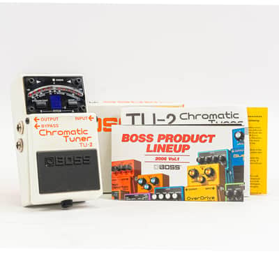 Boss TU-2 Chromatic Pedal Tuner Guitar Bass w/ Box & Manual image 1