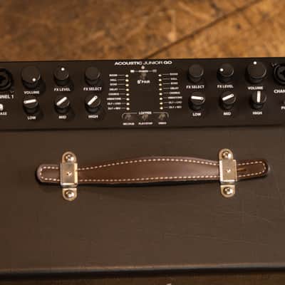 Fender Acoustic Junior GO 2-Channel 100-Watt 1x8" Battery-Powered Acoustic Guitar Combo 2020 - Present - Brown image 5
