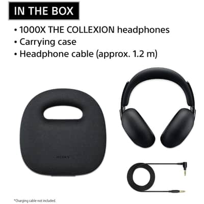 Sony 1000X THE COLLEXION Wireless Noise Cancelling Headphones - Black image 4