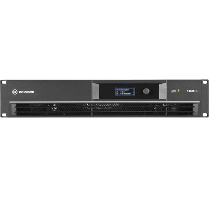 Dynacord C2800FDI DSP Power Amplifier 2X1400W Install image 1