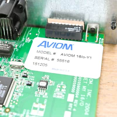 Aviom 16/o-Y1 A-Net Card for Yamaha Digital Products CG014TV image 3