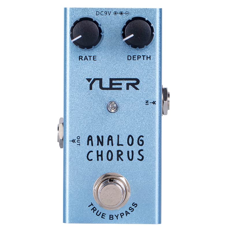 YUER Analog Chorus Electric Guitar Effects Pedal True Bypass ✅New image 1