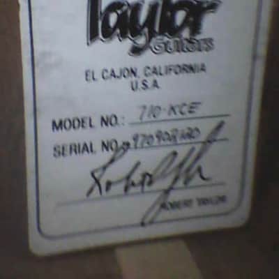Taylor 710 KCE 1997 image 3