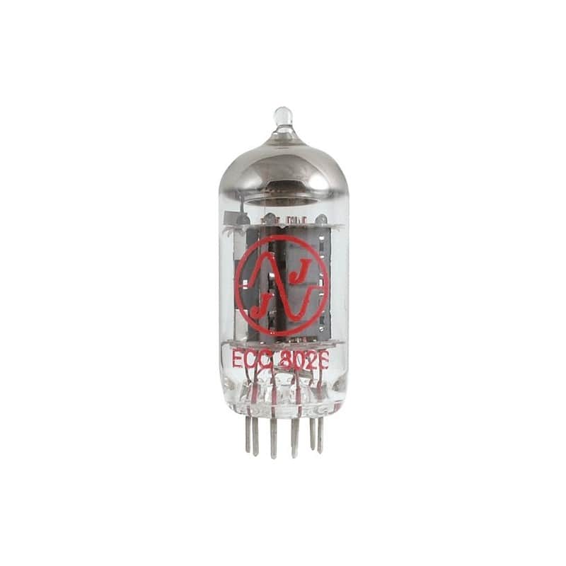 JJ Electronic ECC802S / 12AU7 Long Plate Preamp Tube image 1