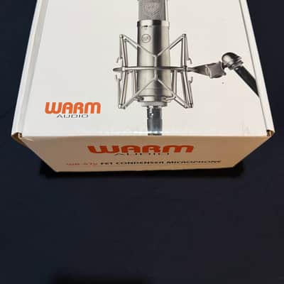 Warm Audio WA-47jr Large Diaphragm Multipattern FET Condenser Microphone 2018 - Present - Nickel image 1