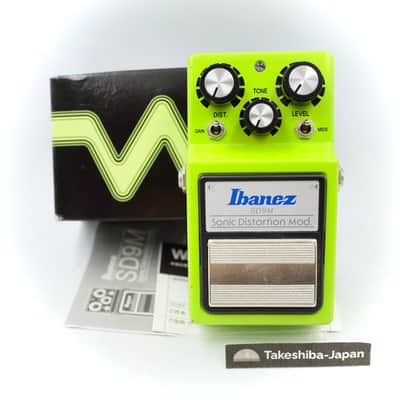 Ibanez SD9M Sonic Distortion Mod. With Original Box Guitar Effect Pedal 1530091