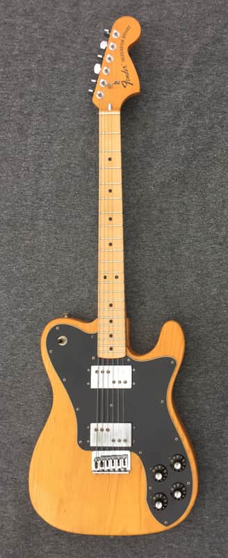 Fender Telecaster Deluxe 1975 Natural Maple Fingerboard image 1