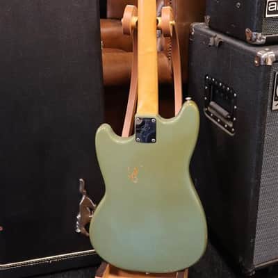 Fender 1966 Mustang Daphne Blue OHSC image 4