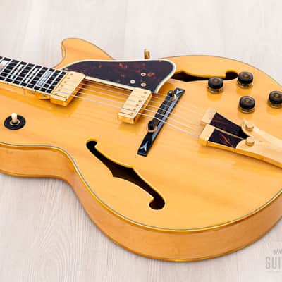 1980 Ibanez George Benson Signature GB10 Archtop Electric Guitar Natural Near-Mint, Japan Fujigen image 12