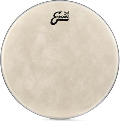 Evans EQ4 Calftone Bass Drumhead - 16 inch  Bundle with Evans EQ Pad Bass Drum Muffler image 3