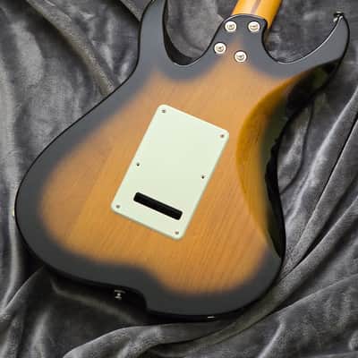 Vola OZ RV MC Electric Guitar + Sunburst Finish image 17