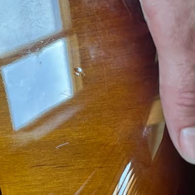 Fender American Professional II Stratocaster guitar body sunburst image 4